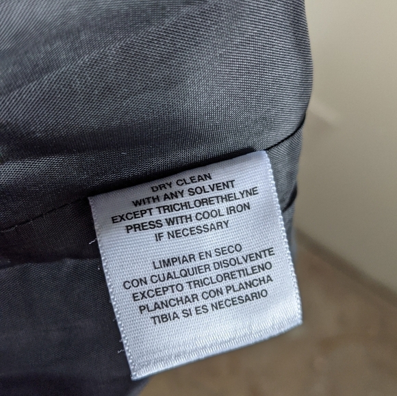 JONES NY Grey Tweed Raw Hem Suit Jacket 10P - Picture 8 of 10